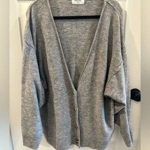 Zenana Grey Cardigan